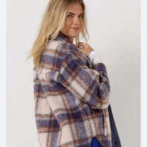NWT Anthropologie SUNCOO JACK ELIOTT Plaid Jacket